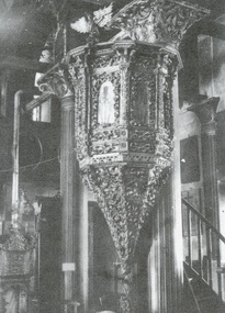 Επιχρυσωμένος άμβωνας του Αγίου Γεωργίου Ζαγοράς