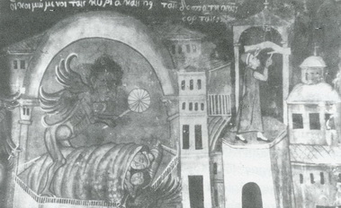 Λαϊκή ζωγραφική «οι κοιμώμενοι ταίς κυριακαίς»